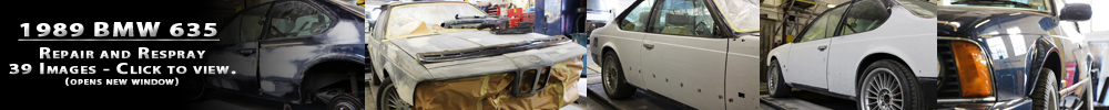 BMW Car Repairs and Respray